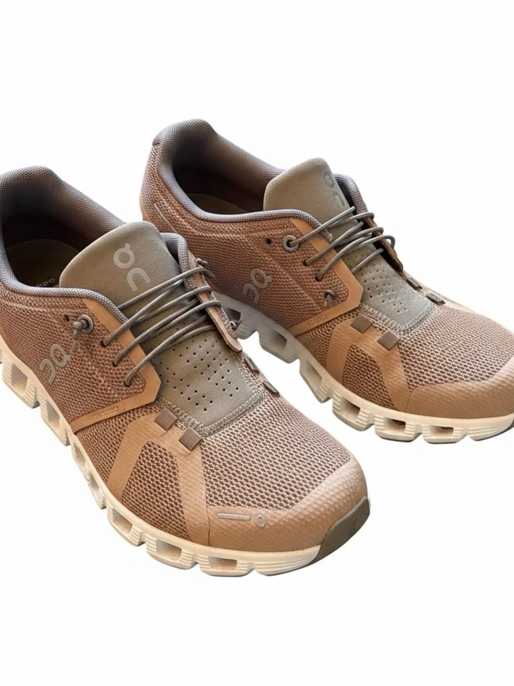 On Cloud Swiss Engineering Running Sneakers Tan Camel EU39 / US8 - Picture 3 of 6